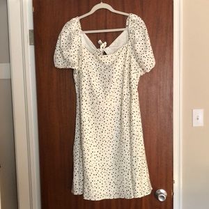 Loft Plus Spotted Dress